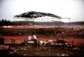 Burnt down Scheessel festival stage